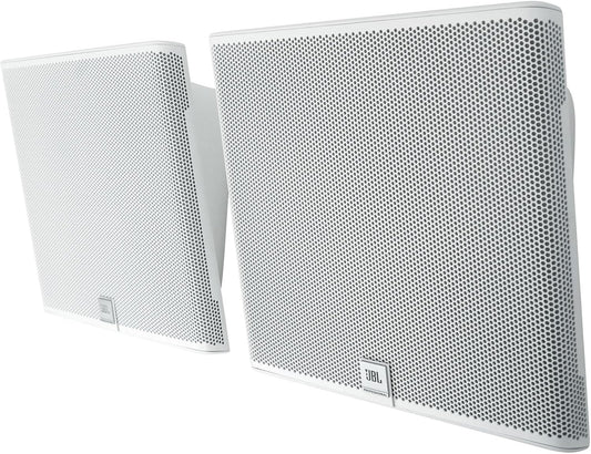 JBL JBL-SLP12/T-WH Sleek Low-Profile On-Wall 3-Inch Loudspeaker Pair - White - PSSL ProSound and Stage Lighting