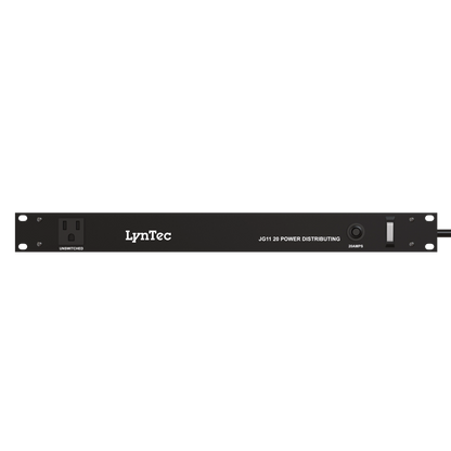 LynTec JG1120A 1U, 11 outlet, 15A, base level spike and noise suppression