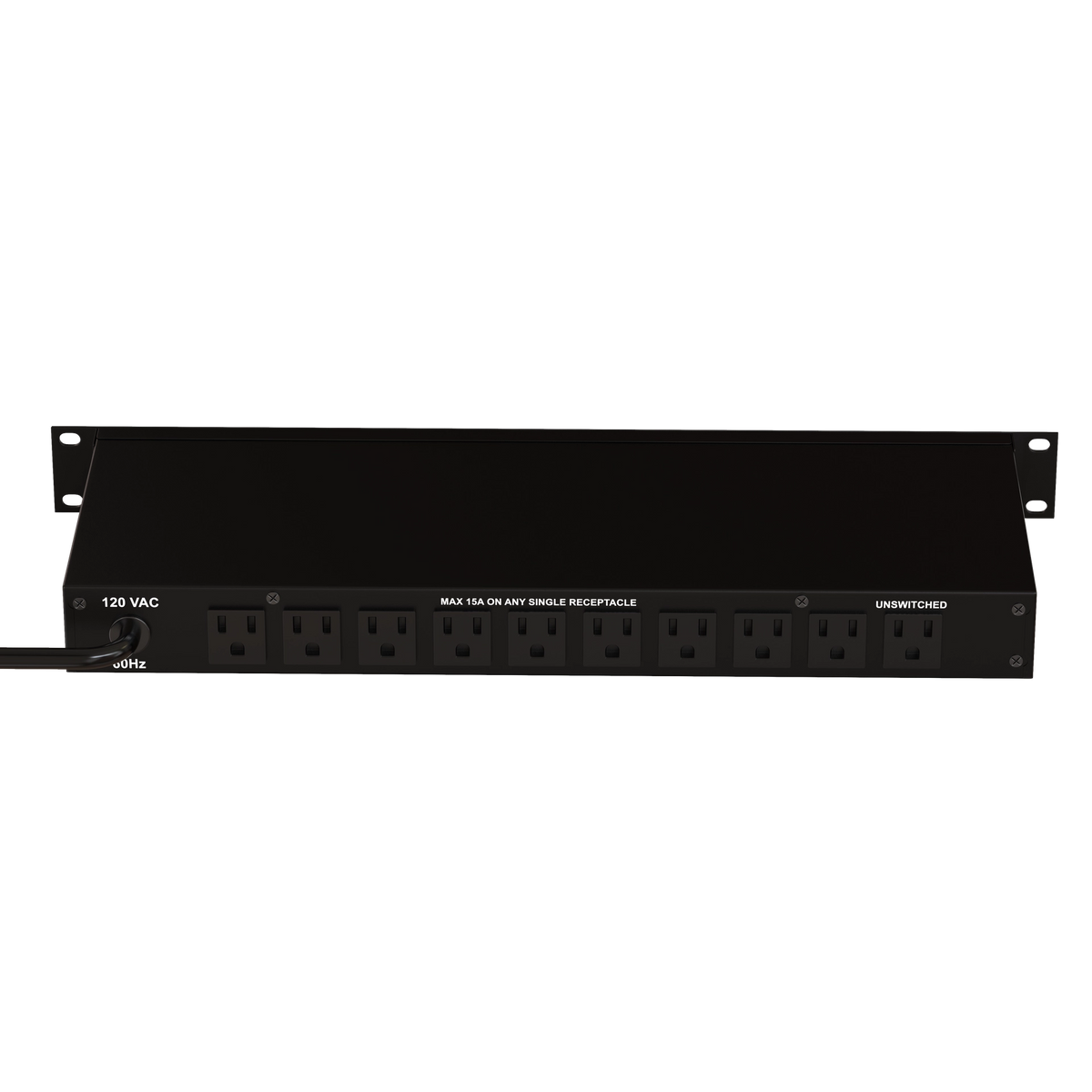 LynTec JG1120A 1U, 11 outlet, 15A, base level spike and noise suppression