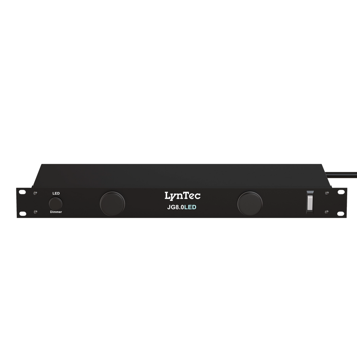 LynTec JG8LED 1U, 8 outlet, LED lights, base level spike and noise suppression
