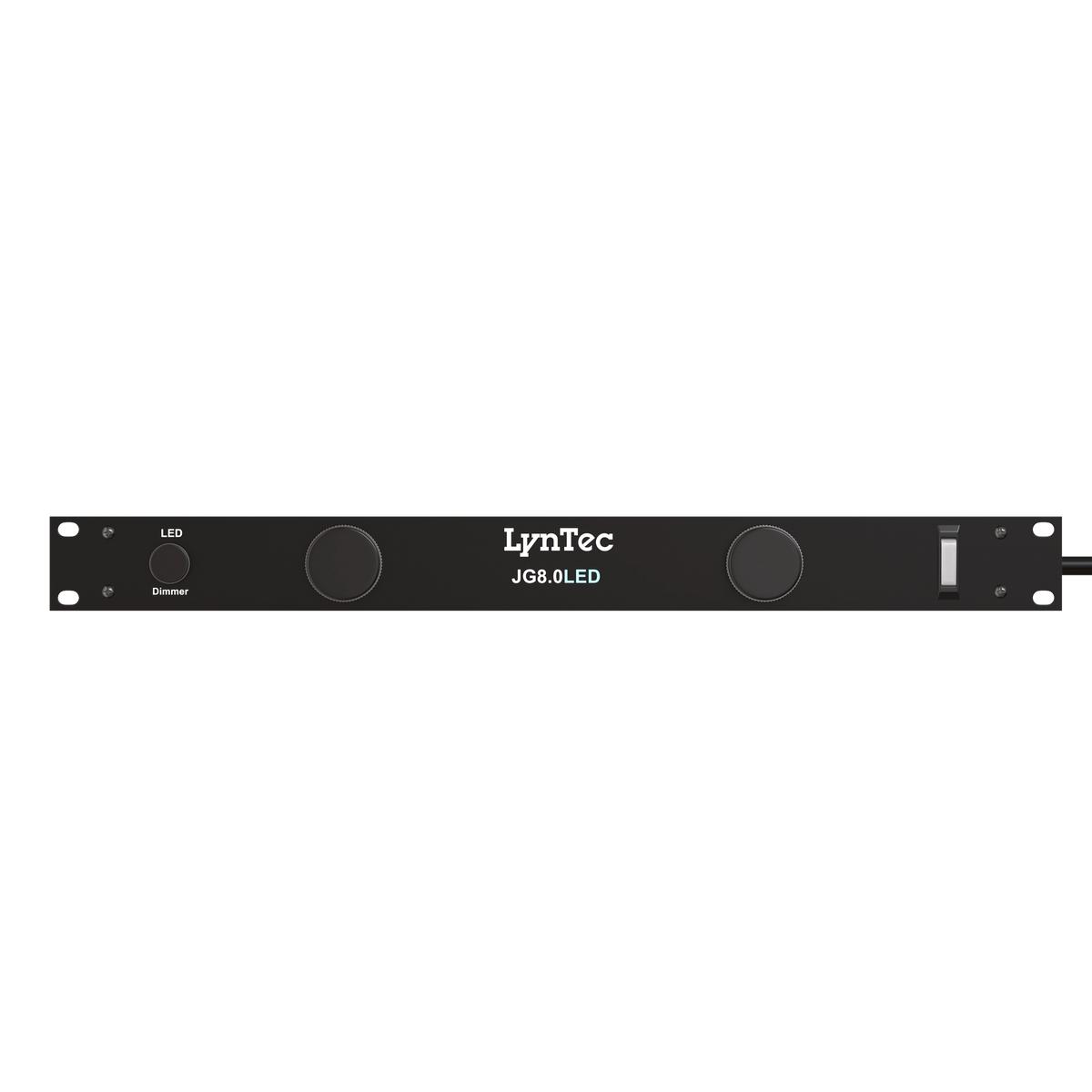 LynTec JG8LED 1U, 8 outlet, LED lights, base level spike and noise suppression