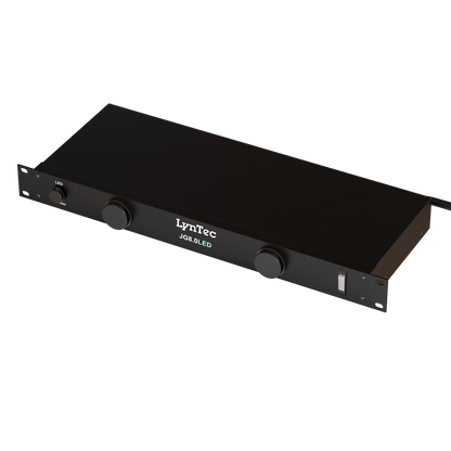LynTec JG8LED 1U, 8 outlet, LED lights, base level spike and noise suppression