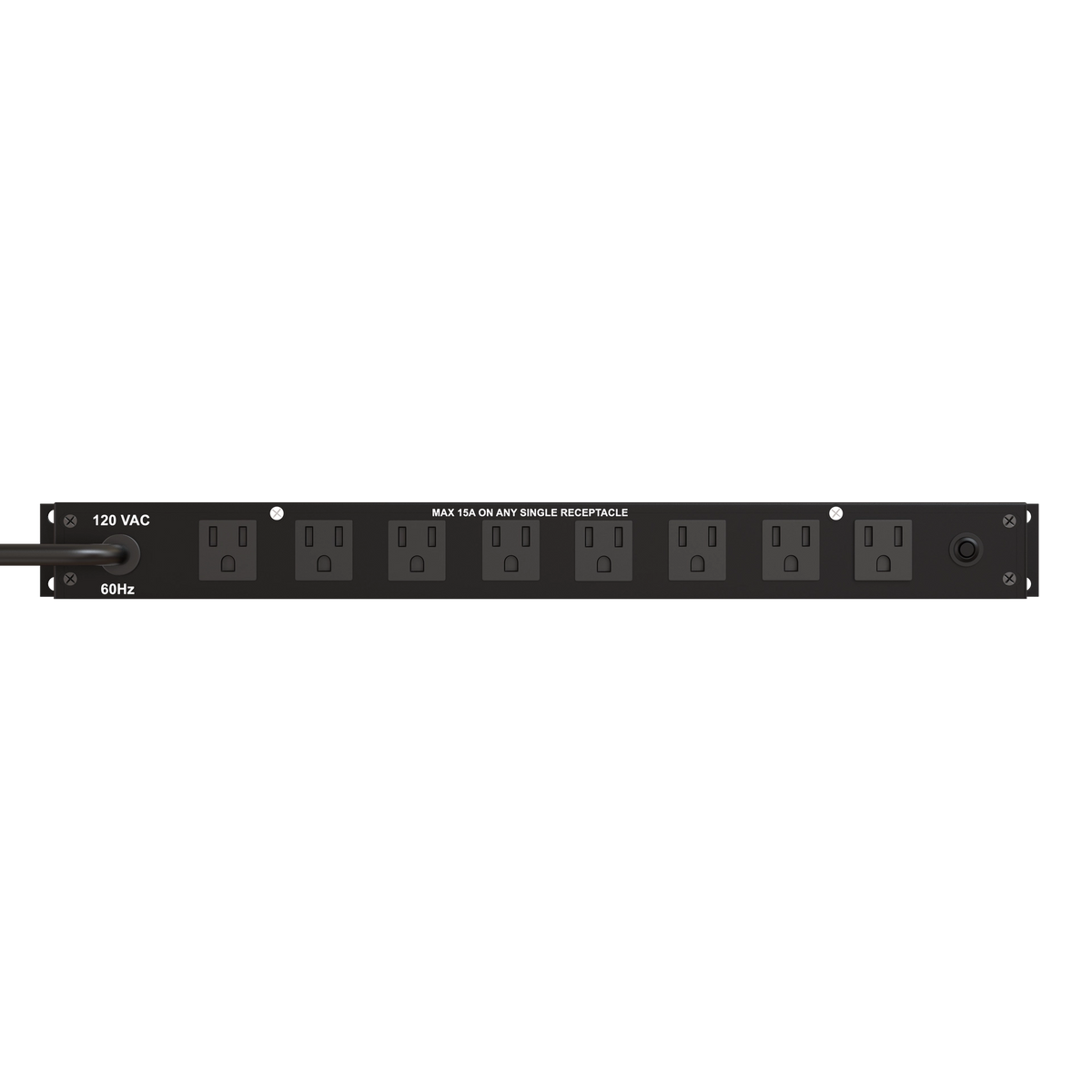 LynTec JG9 1U, 9 outlet, base level spike and noise suppression