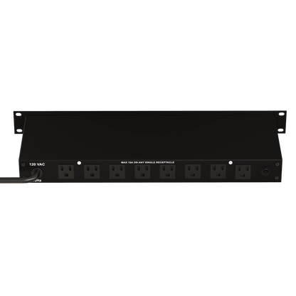 LynTec JG9 1U, 9 outlet, base level spike and noise suppression