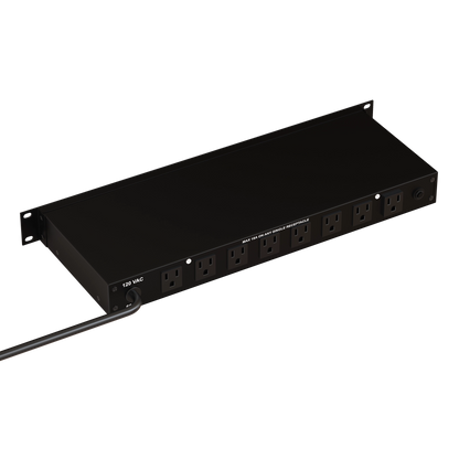 LynTec JG9 1U, 9 outlet, base level spike and noise suppression