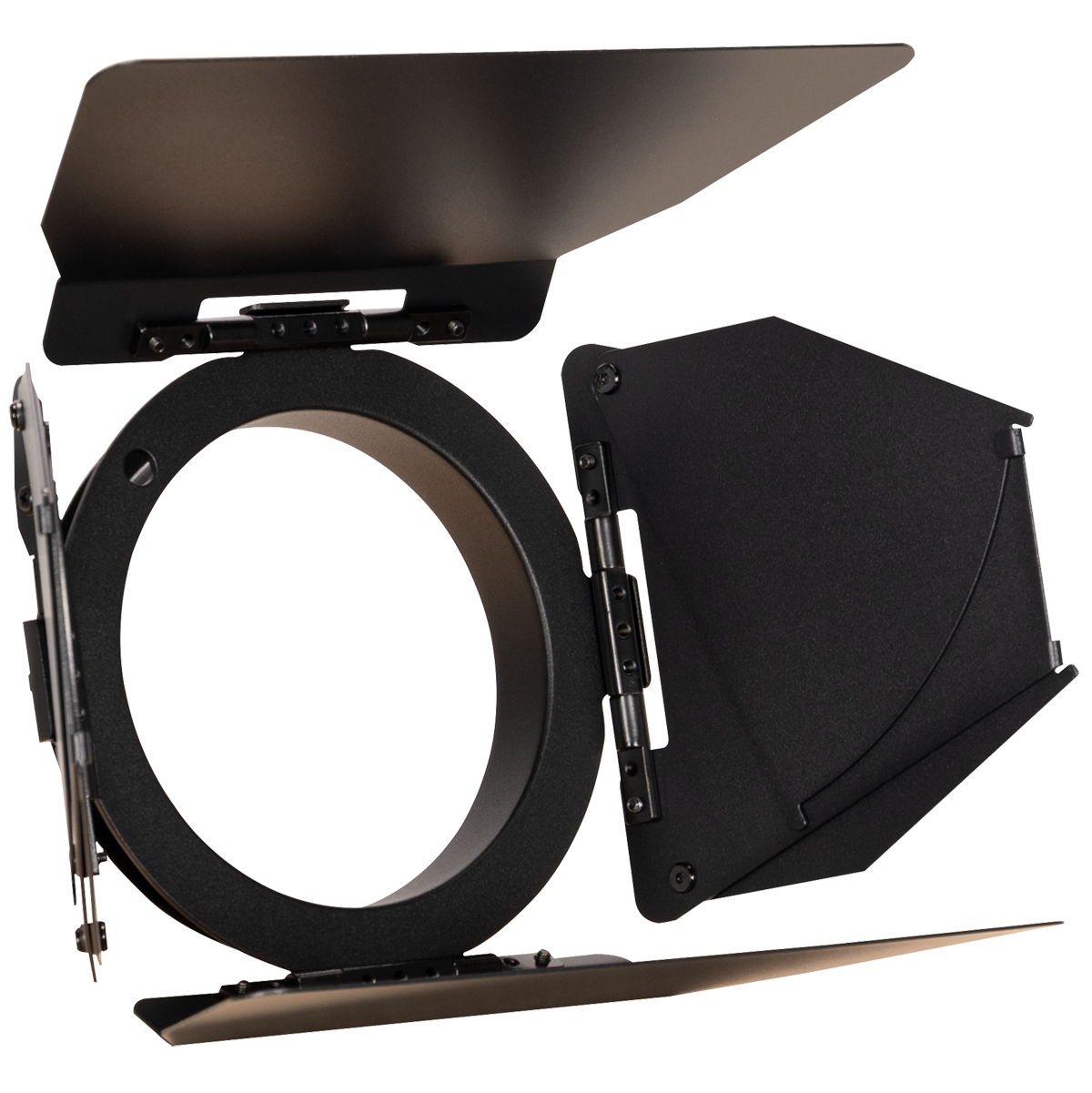 Elation 6.25" Barndoor 6.25" Barndoor; 8-LEAF, Black