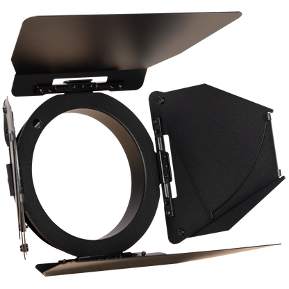 Elation 6.25" Barndoor 6.25" Barndoor; 8-LEAF, Black