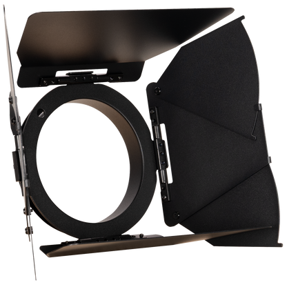 Elation 6.25" Barndoor 6.25" Barndoor; 8-LEAF, Black