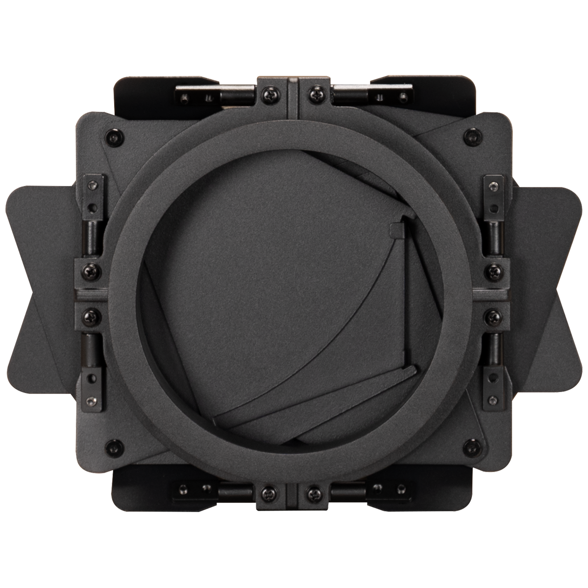 Elation 6.25" Barndoor 6.25" Barndoor; 8-LEAF, Black