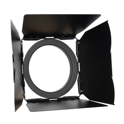 Elation 7.5" Barndoor 7.5" Barndoor; 8-leaf, Black