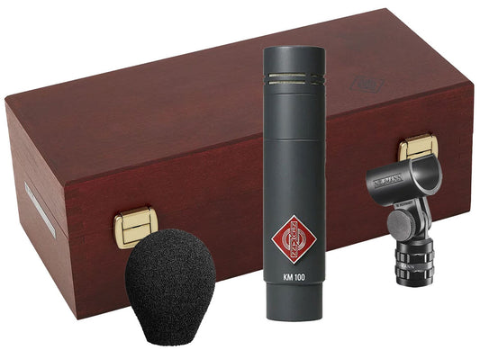 Neumann KM-143 Wide Cardioid Microphone with SG 21 BK - WNS 100 - Woodbox - PSSL ProSound and Stage Lighting