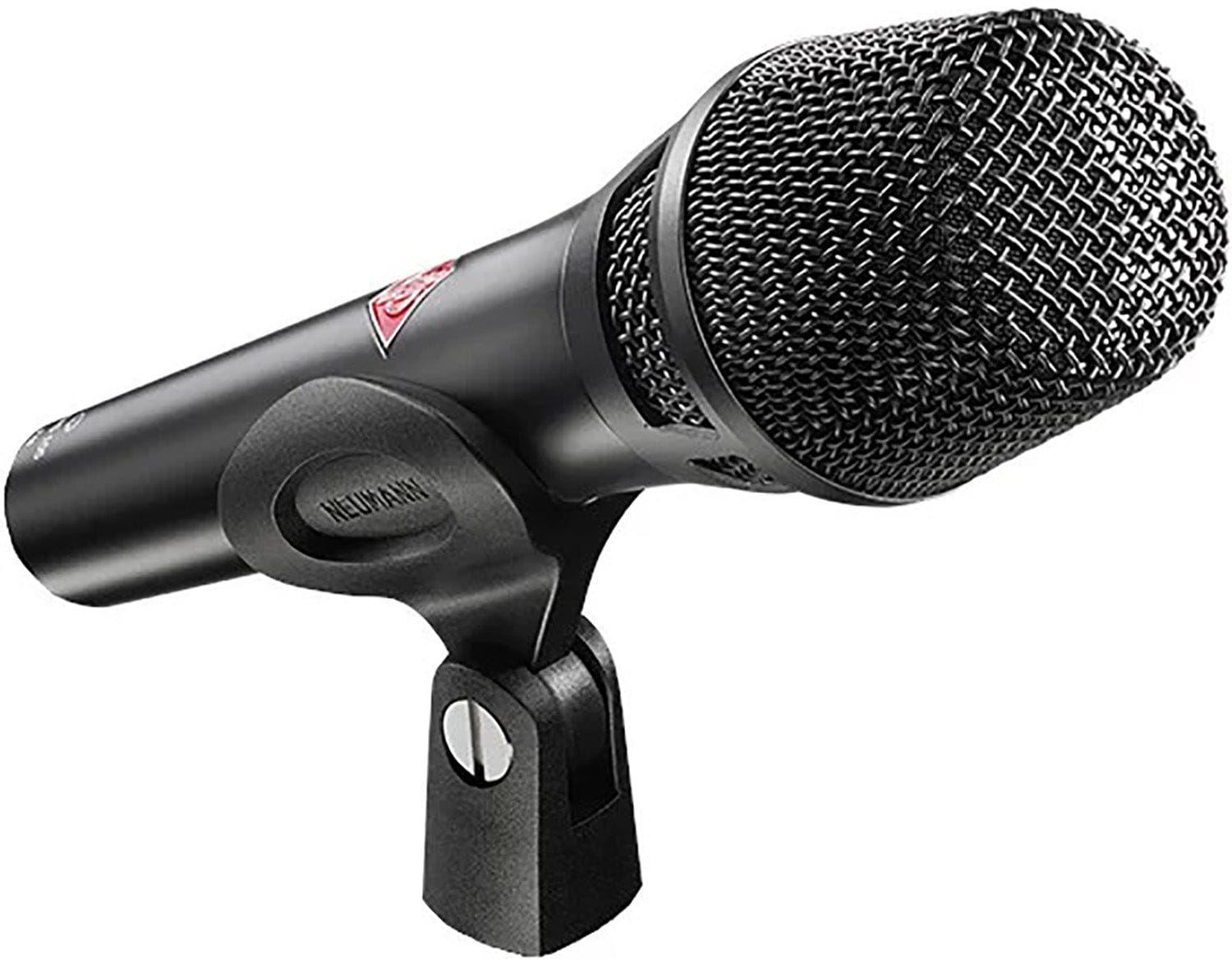 Neumann KMS-105-BK K 105 Capsule Supercardioid Handheld Microphone with KMS  Pouch / SG 105 - Black