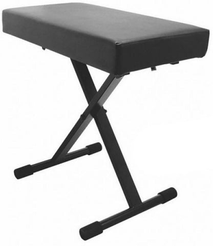 On-Stage KPK6520 CB Keyboard Stand and Bench Pack with Keyboard Sustain Pedal - PSSL ProSound and Stage Lighting