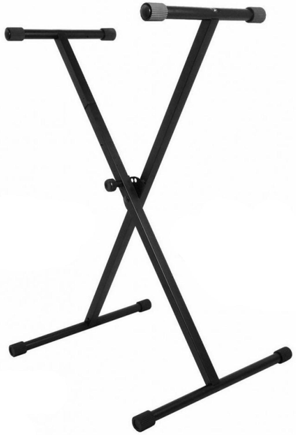 On-Stage KPK6520 CB Keyboard Stand and Bench Pack with Keyboard Sustain Pedal - PSSL ProSound and Stage Lighting