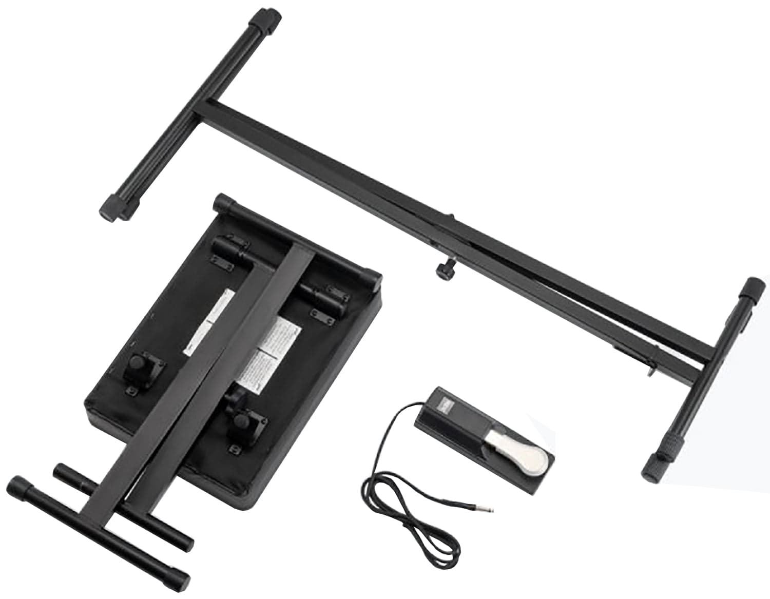 On-Stage KPK6550 Keyboard Stand and Bench Pack with Keyboard Sustain Pedal - PSSL ProSound and Stage Lighting