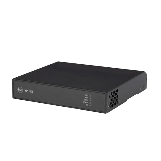 RCF KPS 162D Class D Power Amplifier with DSP, Dante-Equipped (2 X 160 W)