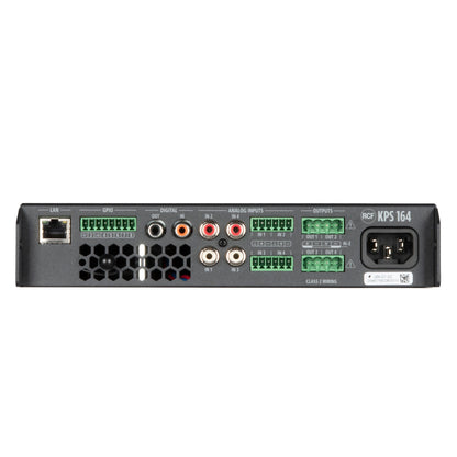 RCF KPS 164 Class D Power Amplifier with DSP (4 X 160 W)