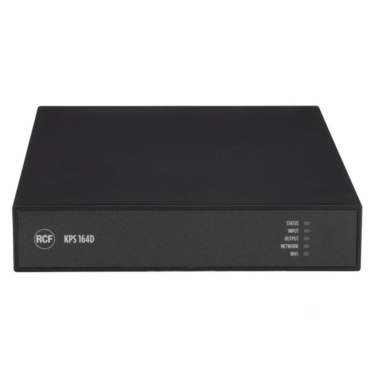 RCF KPS 164D Class D Power Amplifier with DSP, Dante-Equipped (4 X 160 W)