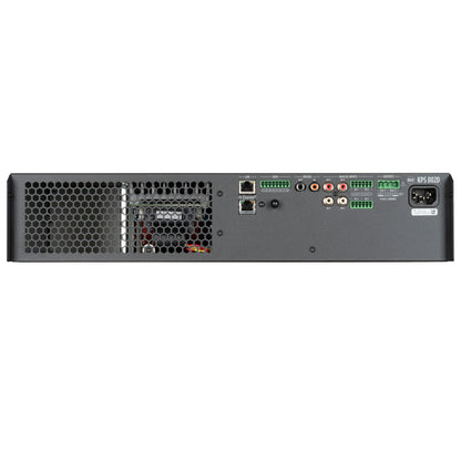 RCF KPS 802D Class D Power Amplifier with DSP, Dante-Equipped (2 X 800 W)