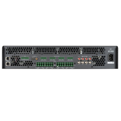 RCF KPS 808D Class D Power Amplifier with DSP, Dante-Equipped (8 X 800 W)