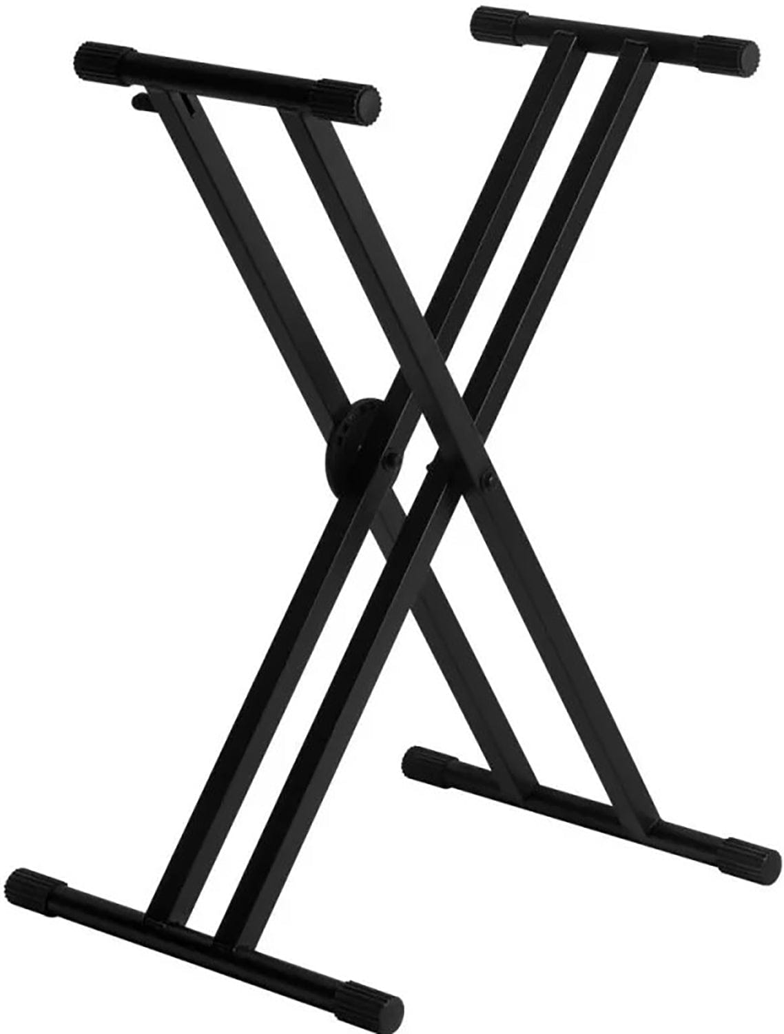 On-Stage KS7291 ERGO-LOK Double-X Keyboard Stand with Welded Construction - PSSL ProSound and Stage Lighting