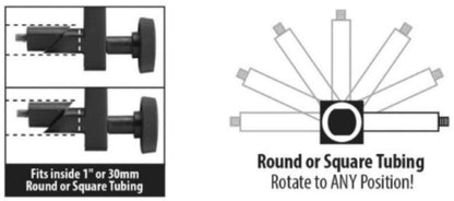 On Stage KSA-7575 Mic Std Attach For Keyboard Stds - PSSL ProSound and Stage Lighting