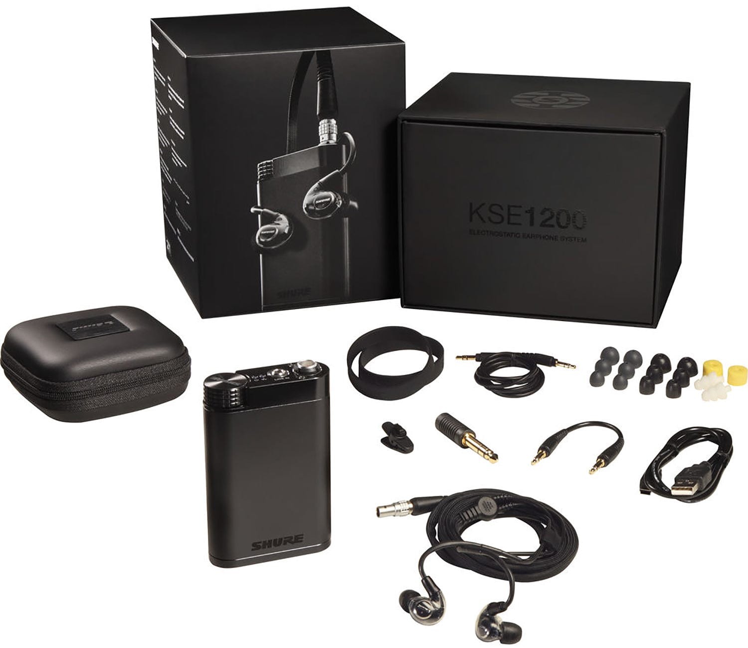 Shure KSE1200SYS Analog Electrostatic Earphone System - PSSL ProSound and Stage Lighting