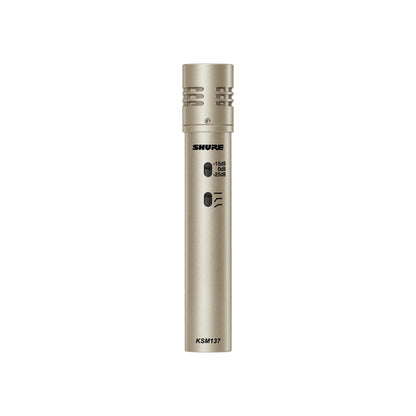 Shure KSM137/SL-TA MICROPHONE, CARDIOID CNDNSR STUDIO TAA