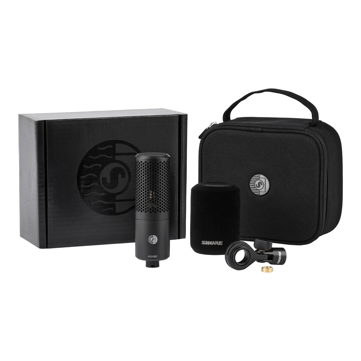 Shure KSM32C/HM Condenser Microphone W/ Hard Mount