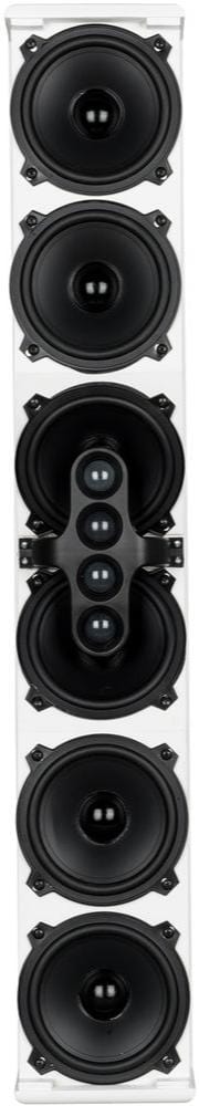 RCF L 2406T W Passive 5 Inch 3-Way Column Array Speaker - White - PSSL ProSound and Stage Lighting