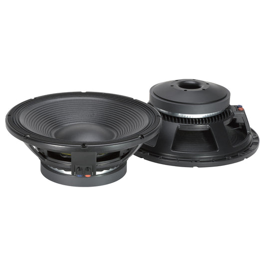 RCF L15P400 15" Power: 800W rms, 1600W prog. Sensitivity: 97 dB Freq. Range 30-1500 Hz