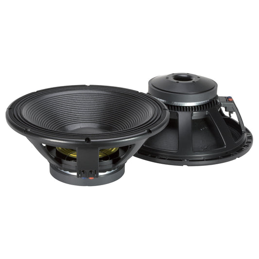RCF L18P400 18" Power: 1000W rms, 2000W prog. Sensitivity: 97,5 dB Freq. Range 25-1000 Hz