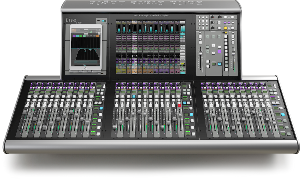 Ssl 8000g SSL L450 Digital Mixing Console – Solotech