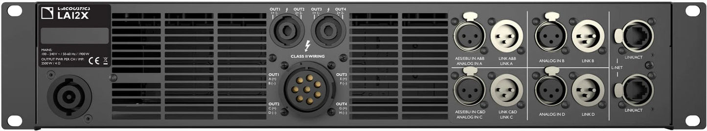 L-Acoustics PA-PACK-1647 Speaker System: KARAII Line Array (x12), KS28 Subwoofer (x4), LA12X Amplifier (x5), M-BUMP Bumper (x2), MBAR Extension Bar (x2)