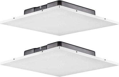 JBL LCT 81C/T Lay-in 2-Foot Square Ceiling Tile 8-Inch Speaker Pair - White - PSSL ProSound and Stage Lighting