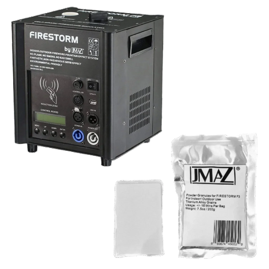 JMAZ Firestorm F3 Cold Spark Machine with Spark Powder