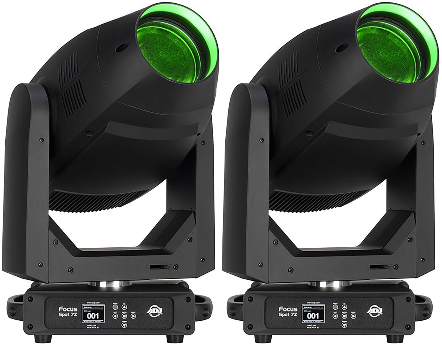 ADJ Focus Spot 7Z 420-Watt LED Moving Head - Pair - PSSL ProSound and Stage Lighting