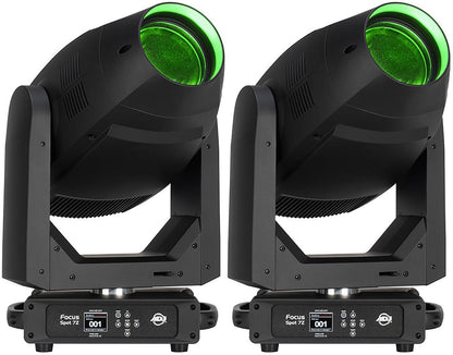 ADJ Focus Spot 7Z 420-Watt LED Moving Head - Pair - PSSL ProSound and Stage Lighting