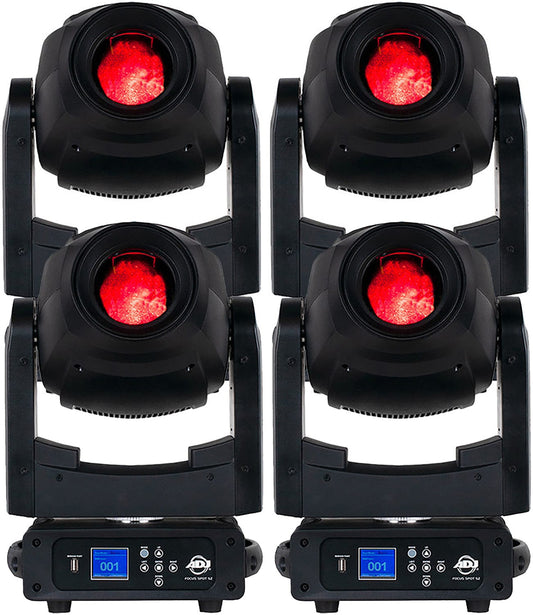 ADJ Focus Spot 5Z 200-Watt LED Moving Head - 4 Pack - PSSL ProSound and Stage Lighting