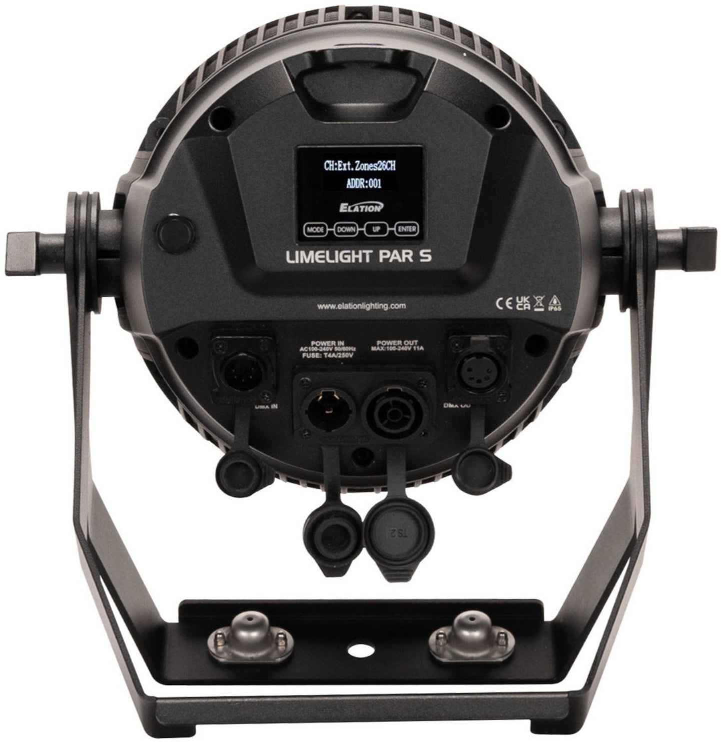 Elation LLP301 Limelight PAR S (7x) 60 Watt RGBL LED Par Light with Zoom - PSSL ProSound and Stage Lighting