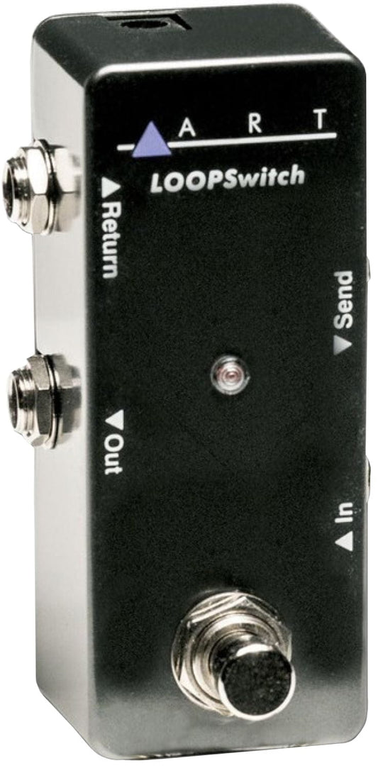 ART LOOPSWITCH Compact Loop-Switcher / True Bypass Guitar Effects Pedal - PSSL ProSound and Stage Lighting