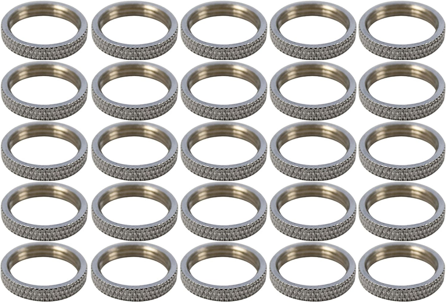 AtlasIED LR58C-25 Lock Ring for Atlas Microphone Stands - 5/8 Inch - Chrome (25 Pieces) - PSSL ProSound and Stage Lighting