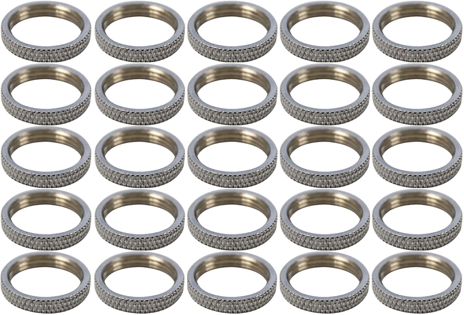 AtlasIED LR58C-25 Lock Ring for Atlas Microphone Stands - 5/8 Inch - Chrome (25 Pieces) - PSSL ProSound and Stage Lighting