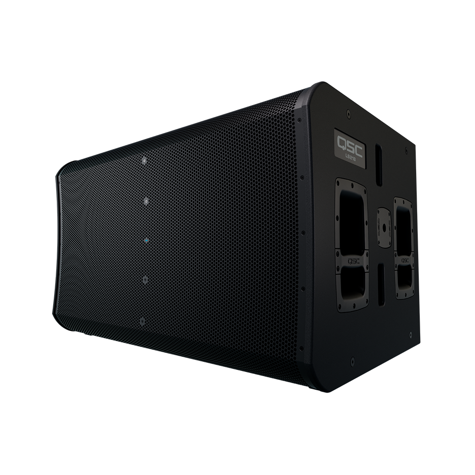 QSC LS218 Dual 18-in Direct-Radiating Active Subwoofer with Dante