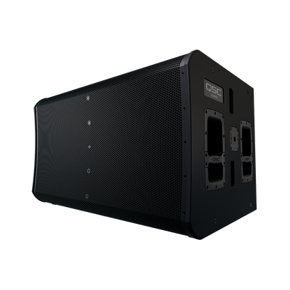 QSC LS218 Dual 18-in Direct-Radiating Active Subwoofer with Dante