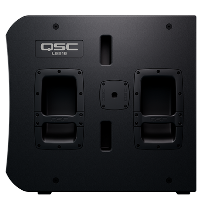 QSC LS218 Dual 18-in Direct-Radiating Active Subwoofer with Dante