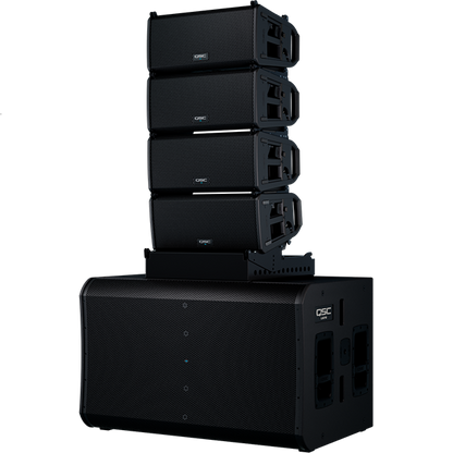 QSC LS218 Dual 18-in Direct-Radiating Active Subwoofer with Dante