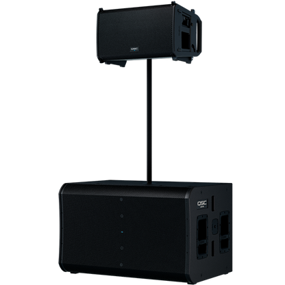 QSC LS218 Dual 18-in Direct-Radiating Active Subwoofer with Dante