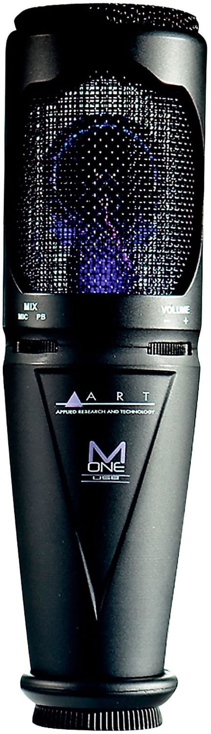 ART M-One-USB Cardioid FET Condenser Microphone with USB / Headphone Output - PSSL ProSound and Stage Lighting