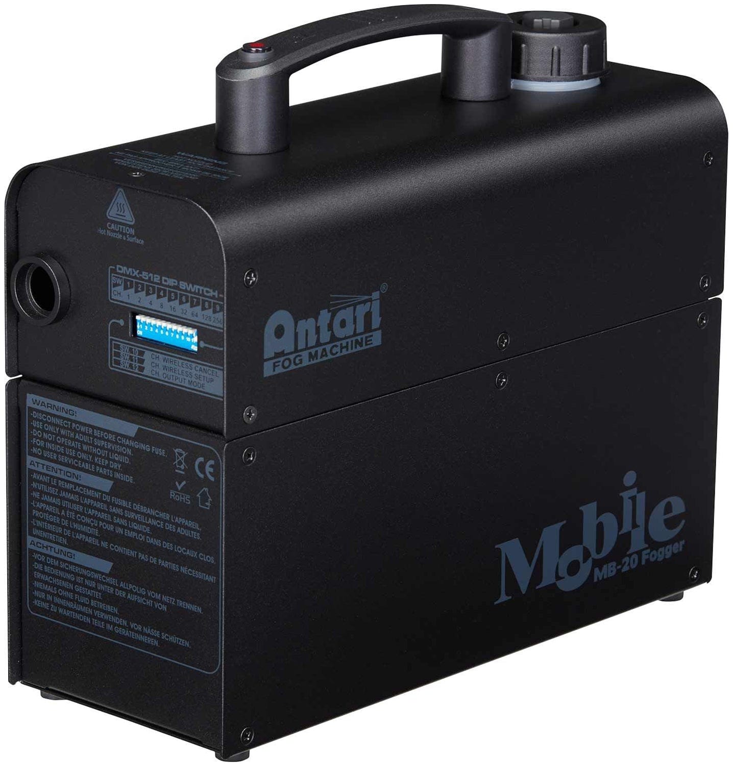 Antari MB-20X 12-Volt DC Portable Performance Fog Machine - PSSL ProSound and Stage Lighting